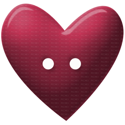 Kaz_Creations Deco  Heart Button Love Colours - безплатен png