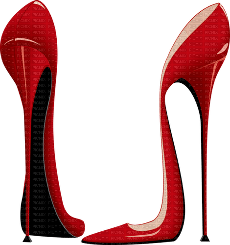 chaussure rouge - ingyenes png