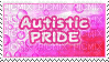 autistic pride stamp - Gratis animeret GIF