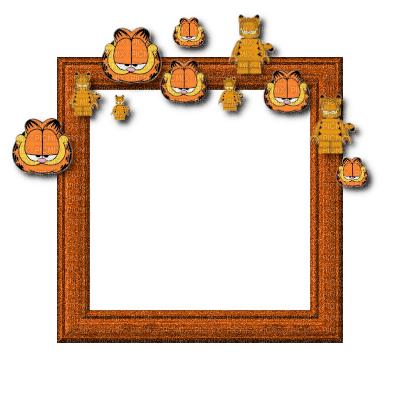 Small Orange Frame - zdarma png