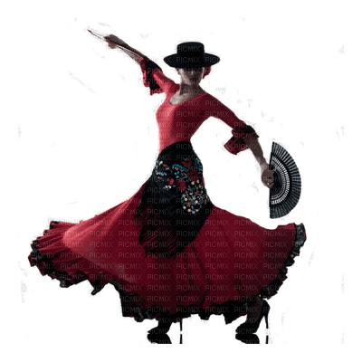 flamenco woman - gratis png
