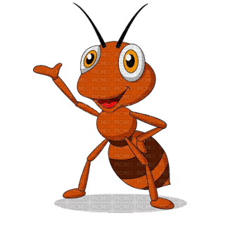 Kaz_Creations Cartoon Red Ants - png ฟรี