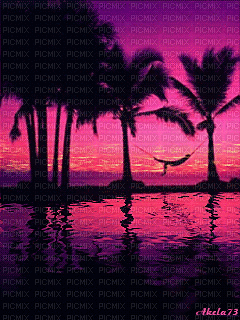 tropical Place - GIF animé gratuit
