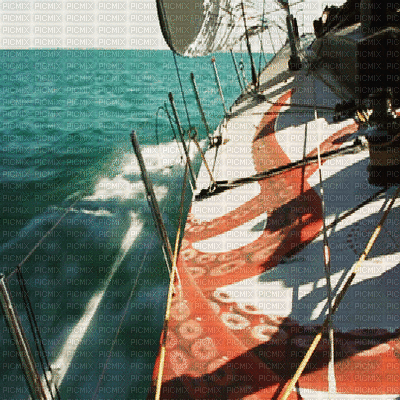 on board ship animated - GIF animé gratuit