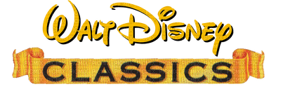 Kaz_Creations Logo Walt Disney Classics - ücretsiz png