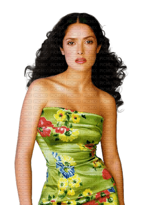 Woman  Brown Yellow Red Blue Flower - Bogusia - gratis png