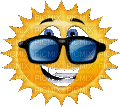 sun - GIF animate gratis