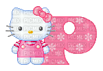 Hello Kitty Alphabet #16 (Eklablog) - 無料のアニメーション GIF