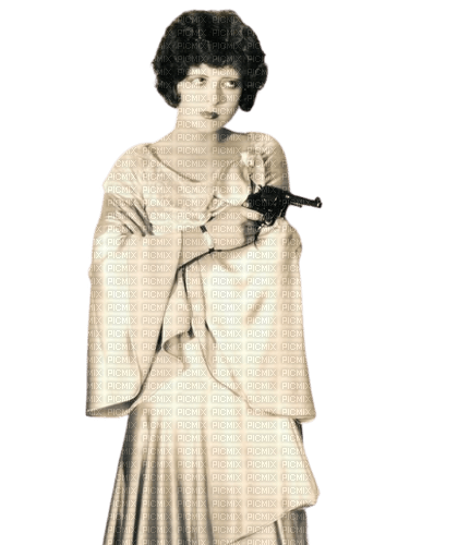 woman with gun - png grátis