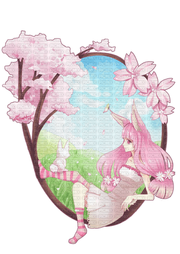 Anime Easter - png gratuito