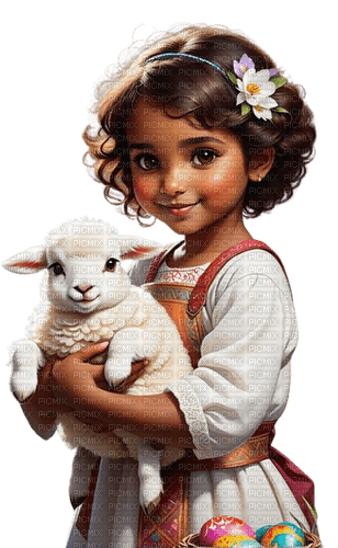 loly33 enfant agneau - nemokama png