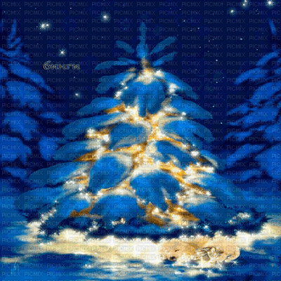 Y.A.M._New year Christmas background - Бесплатни анимирани ГИФ