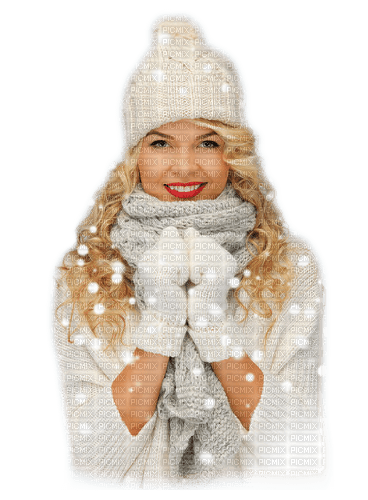 dama  invierno navidad  dubravka4 - png grátis