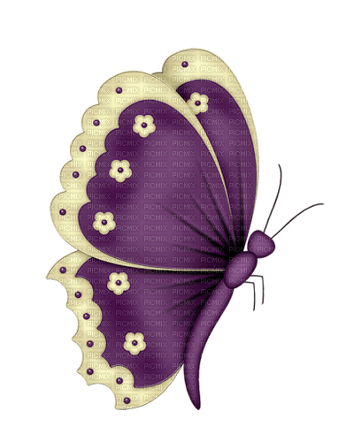 purple butterfly 5 - darmowe png