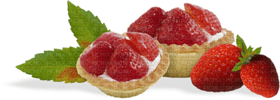 tarte aux fraises - png gratuito