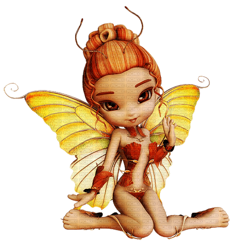 autumn fairy - Free PNG