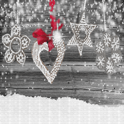 kikkapink christmas deco winter background - Бесплатный анимированный гифка