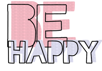 Be Happy - безплатен png