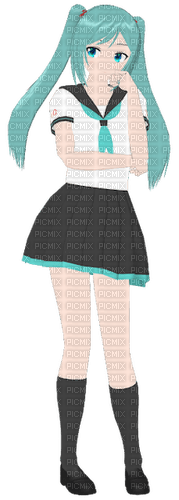 dolceluna anime girl vocaloid - 無料png