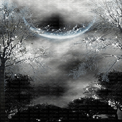 dolceluna gothic background animated glitter moon - GIF animado grátis