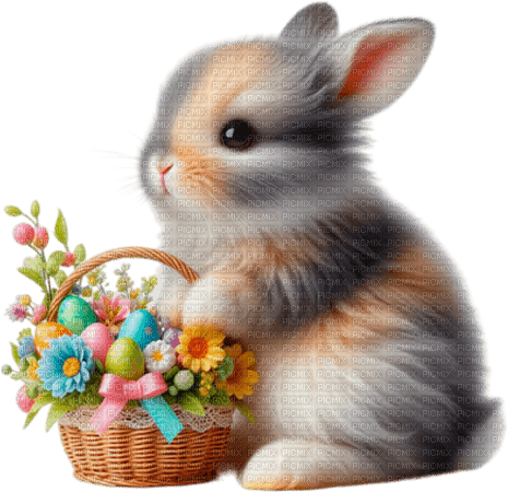 Easter hare by nataliplus - бесплатно png