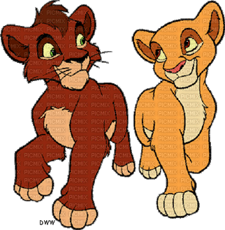 lion king - GIF animasi gratis