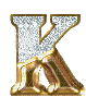 Gold K - Δωρεάν κινούμενο GIF