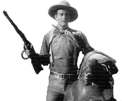 Cowboy (John Wayne ) - ingyenes png