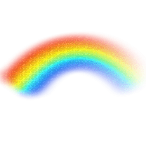 Rainbow <3 - Free PNG