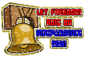 Kaz_Creations Independance Day American - Gratis geanimeerde GIF