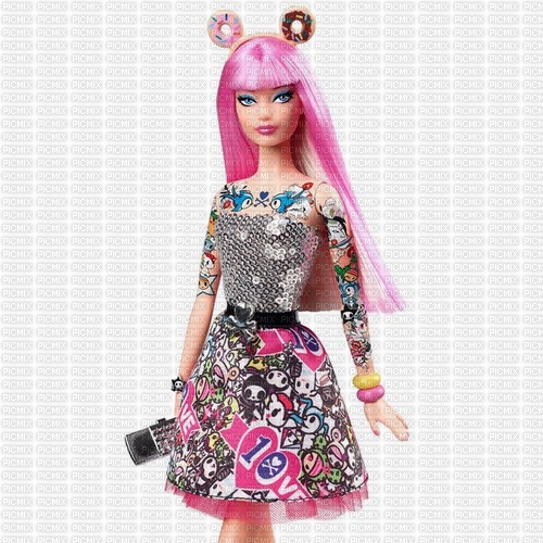 TokiDoki Barbie - gratis png