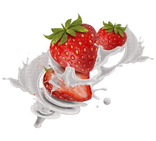 strawberry cream Bb2 - png gratuito