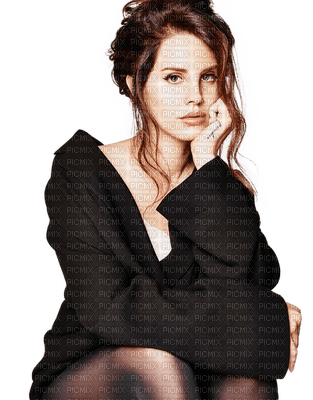 Woman Femme Lana Del Rey Singer Music - PNG gratuit
