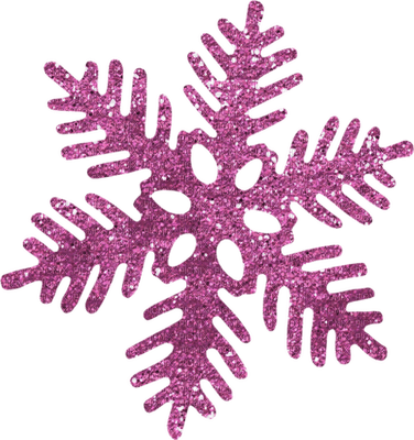 Kaz_Creations Christmas Deco Snowflake Colours - bezmaksas png