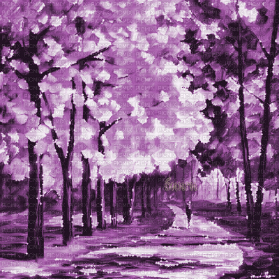Y.A.M._Autumn background purple - Бесплатный анимированный гифка