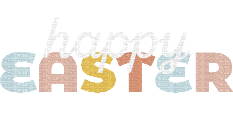 Happy Easter.Text.gif.Victoriabea - Besplatni animirani GIF
