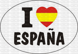 i love espana - Free PNG