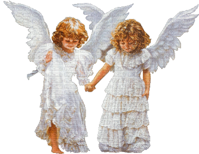 Kaz_Creations Cute Angel Girl Kid Angels - Gratis geanimeerde GIF