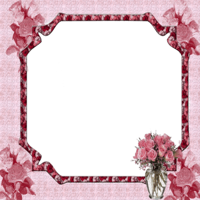 cadre frame fleur - PNG gratuit