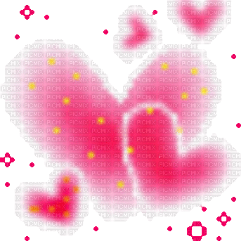 les coeurs  roses - GIF เคลื่อนไหวฟรี