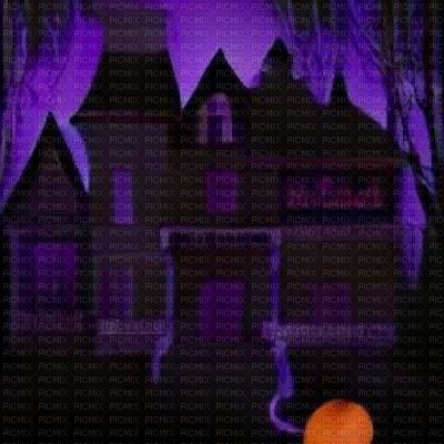 Purple Halloween Manor - nemokama png