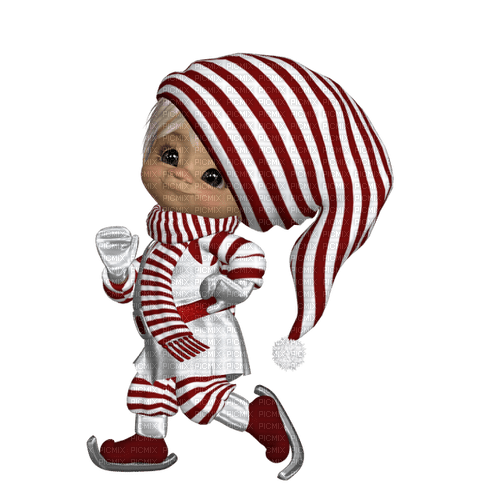 winter cookie doll - png gratuito