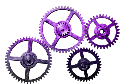 soave deco steampunk purple - Free PNG