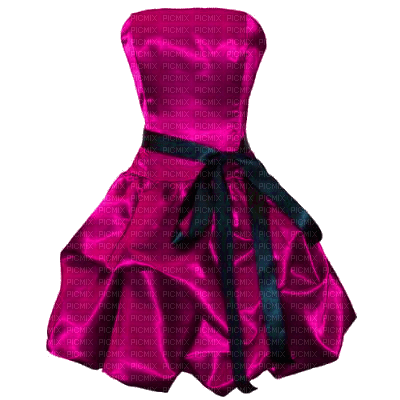 Dress Fuchsia - By StormGalaxy05 - gratis png