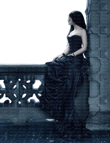 Gothic.Woman.png.Klaudia1998 - 免费PNG