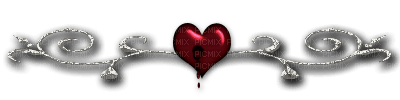 heart border - nemokama png