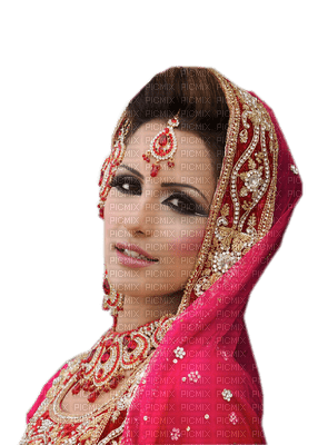 portrait femme hindoue ❤️💋 - kostenlos png