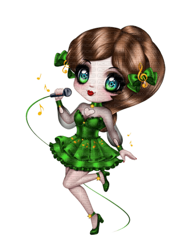 music doll 3d kikkapink cookie - δωρεάν png
