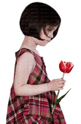loly33 ENFANT tulipe - PNG gratuit