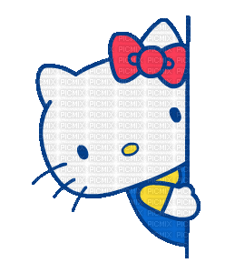 Hello kitty - Gratis animerad GIF